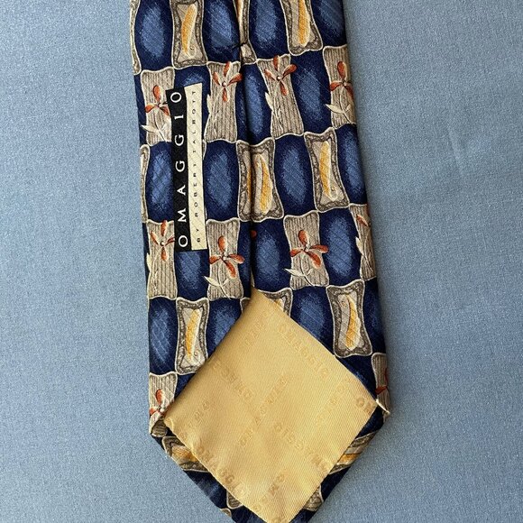 Robert Talbott Omaggio 100% Silk Hand Sewn In Italy Tie - Picture 5 of 10